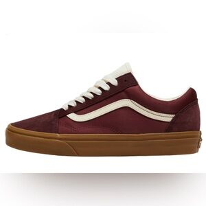 NWT - Vans Old Skool - Sporty Brown/Gum Suede & Canvas Low Top